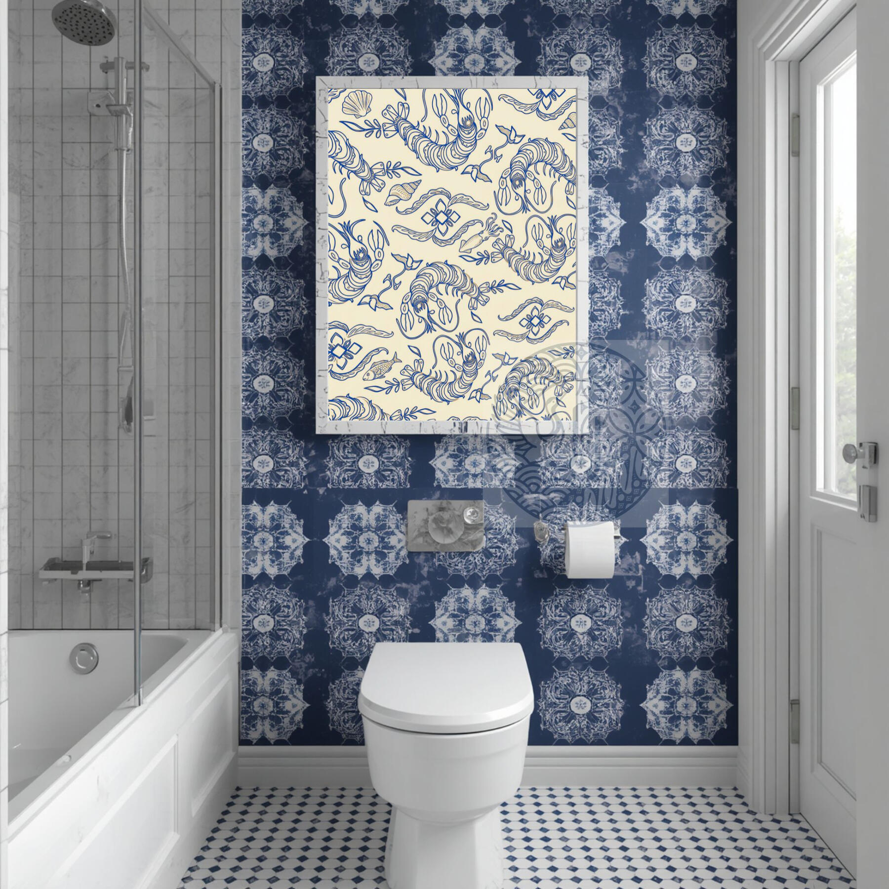 Chinoiserie And Coastal